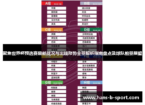 聚焦世界杯预选赛最新战况与出线形势全景解析指南盘点及球队前景展望